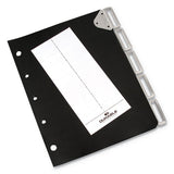 Durable® Catalog Rack Index, 5 Sections, Black freeshipping - TVN Wholesale 