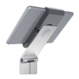 Durable® Wall-mounted Tablet Holder, Silver-charcoal Gray freeshipping - TVN Wholesale 