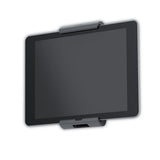 Durable® Mountable Tablet Holder, Silver-charcoal Gray freeshipping - TVN Wholesale 