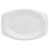 Dart® Laminated Foam Dinnerware, Plate, 3-compartment, 10.25" Dia, White, 125-pack, 4 Packs-carton freeshipping - TVN Wholesale 