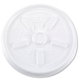 Dart® Vented Plastic Hot Cup Lids, 10 Oz Cups, White, 1,000-carton freeshipping - TVN Wholesale 