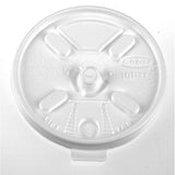 Lift N' Lock Plastic Hot Cup Lids, With Straw Slot, Fits 12 Oz To 24 Oz Cups, Translucent, 100-pack, 10 Packs-carton