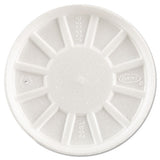 Dart® Vented Foam Lids, Fits 6 Oz To 32 Oz Cups, White, 50 Pack, 10 Packs-carton freeshipping - TVN Wholesale 