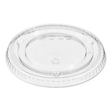 Non-vented Cup Lids, Fits 5 Oz Cups, Clear, 2,500-carton