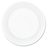 Dart® Concorde Foam Plate, 6" Dia, White, 1,000-carton freeshipping - TVN Wholesale 