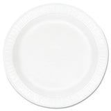 Dart® Concorde Foam Plate, 6" Dia, White, 1,000-carton freeshipping - TVN Wholesale 