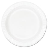 Dart® Concorde Foam Plate, 6" Dia, White, 1,000-carton freeshipping - TVN Wholesale 