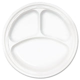 Dart® Plastic Plates, 7" Dia, White, 125-pack, 8 Packs-carton freeshipping - TVN Wholesale 