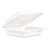 ProPlanet™ by Dart® Hinged Lid Containers, Single Compartment, 9 X 8.8 X 3, White, 150-carton freeshipping - TVN Wholesale 