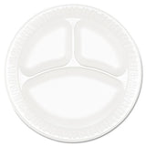 Dart® Concorde Foam Plate, 9" Dia, White, 125-pack, 4 Packs-carton freeshipping - TVN Wholesale 