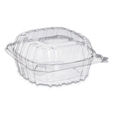 Dart® Clearseal Hinged-lid Plastic Containers, Sandwich Container,13.8 Oz, 5.4 X 5.3 X 2.6, Clear, 500-carton freeshipping - TVN Wholesale 