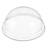 Dart® Plastic Dome Lid, No-hole, Fits 9 Oz To 22 Oz Cups, Clear, 100-sleeve, 10 Sleeves-carton freeshipping - TVN Wholesale 