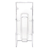 deflecto® Stand-tall Wall-mount Literature Rack, Leaflet, 4.56w X 3.25d X 11.88h, Clear freeshipping - TVN Wholesale 