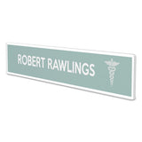 deflecto® Superior Image Cubicle Nameplate Sign Holder, 8 1-2 X 2 Insert, Clear freeshipping - TVN Wholesale 