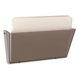 deflecto® Unbreakable Docupocket Wall File, Letter, 14 1-2 X 3 X 6 1-2, Smoke freeshipping - TVN Wholesale 