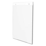 deflecto® Classic Image Wall-mount Sign Holder, Portrait, 8 1-2 X 11, Clear freeshipping - TVN Wholesale 