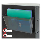 deflecto® Magnetic Docupocket Wall File, Letter, 13 X 7 X 4, Smoke freeshipping - TVN Wholesale 