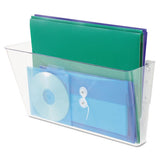 deflecto® Stackable Docupocket Wall File, Legal, 16 1-4 X 4 X 7, Clear freeshipping - TVN Wholesale 