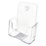 deflecto® Docuholder For Countertop-wall-mount, Booklet Size, 6.5w X 3.75d X 7.75h, Clear freeshipping - TVN Wholesale 