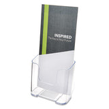 deflecto® Docuholder For Countertop-wall-mount, Magazine, 9.25w X 3.75d X 10.75h, Clear freeshipping - TVN Wholesale 