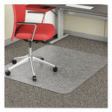 deflecto® Economat Occasional Use Chair Mat, Low Pile Carpet, Roll, 36 X 48, Lipped, Clear freeshipping - TVN Wholesale 