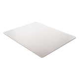 deflecto® Supermat Frequent Use Chair Mat, Med Pile Carpet, Flat, 36 X 48, Lipped, Clear freeshipping - TVN Wholesale 