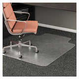 deflecto® Rollamat Frequent Use Chair Mat, Medium Pile Carpet, Flat, 46 X 60, Rectangle, Clear freeshipping - TVN Wholesale 