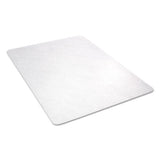 deflecto® Economat All Day Use Chair Mat For Hard Floors, 36 X 48, Lipped, Clear freeshipping - TVN Wholesale 