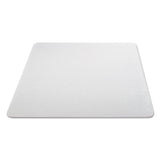 deflecto® Economat All Day Use Chair Mat For Hard Floors, 36 X 48, Lipped, Clear freeshipping - TVN Wholesale 