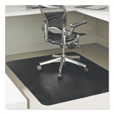 deflecto® Economat All Day Use Chair Mat For Hard Floors, 36 X 48, Lipped, Clear freeshipping - TVN Wholesale 