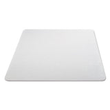 deflecto® Economat All Day Use Chair Mat For Hard Floors, 46 X 60, Rectangular, Clear freeshipping - TVN Wholesale 