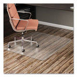 deflecto® Antimicrobial Chair Mat, Rectangular, 48 X 36, Clear freeshipping - TVN Wholesale 