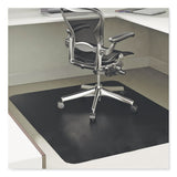 deflecto® Economat All Day Use Chair Mat For Hard Floors, Lip, 46 X 60, Low Pile, Clear freeshipping - TVN Wholesale 