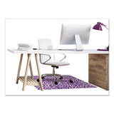 deflecto® Fashionmat Chair Mat, Rectangular, 35 X 40, Daisies freeshipping - TVN Wholesale 