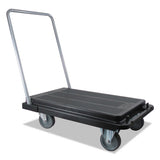 deflecto® Heavy-duty Platform Cart, 500 Lb Capacity, 21 X 32.5 X 37.5, Black freeshipping - TVN Wholesale 