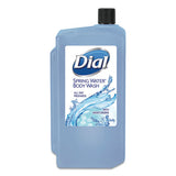 Dial® Professional Body Wash Refill For 1l Liquid Dispenser, Spring Water, 1 L, 8-carton freeshipping - TVN Wholesale 