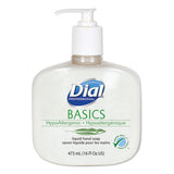 Dial® Professional Basics Liquid Hand Soap, Fresh Floral, 16 Oz Pump, 12-carton freeshipping - TVN Wholesale 