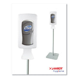 Dial® Fit Touch Free Dispenser Floor Stand, 15.7 X 15.7 X 58.3, White freeshipping - TVN Wholesale 