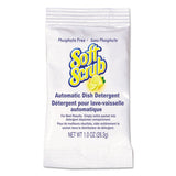 Soft Scrub® Automatic Dish Detergent, Lemon Scent, Powder, 1 Oz. Packet, 200-carton freeshipping - TVN Wholesale 