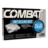 Combat Ant Killing System, Child-resistant, Kills Queen And Colony, 6-box