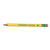 Dixon® Ticonderoga Beginners Woodcase Pencil With Eraser And Microban Protection, Hb (#2), Black Lead, Yellow Barrel, Dozen freeshipping - TVN Wholesale 
