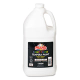 Prang® Ready-to-use Tempera Paint, White, 1 Gal Bottle freeshipping - TVN Wholesale 