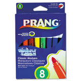 Prang® Washable Marker, Broad Bullet Tip, Assorted Colors, 8-set freeshipping - TVN Wholesale 