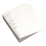 Lettermark™ Custom Cut-sheet Copy Paper, 92 Bright, 5-hole Side Punched, 20 Lb, 8.5 X 11, White, 500-ream freeshipping - TVN Wholesale 