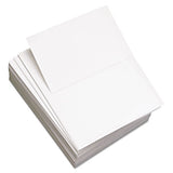 Lettermark™ Custom Cut-sheet Copy Paper, 92 Bright, Micro-perforated 5.5" From Top, 20lb, 8.5 X 11, White, 500 Sheets-ream, 5 Reams-ct freeshipping - TVN Wholesale 