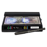 Dri-Mark® Tri Test Counterfeit Bill Detector With Pen, U.s.; Canadian; Mexican; Eu; Uk; Chinese Currencies, 7 X 4 X 2.5, Black freeshipping - TVN Wholesale 