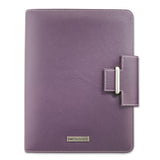 AT-A-GLANCE® Day Runner® Terramo Refillable Planner, 8.5 X 5.5, Eggplant Cover, 12-month (jan To Dec): Undated freeshipping - TVN Wholesale 