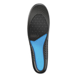 Dr. Scholl's® Comfort And Energy Work Massaging Gel Insoles, Men Sizes 8 To 14, Black-blue, Pair freeshipping - TVN Wholesale 