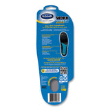 Dr. Scholl's® Comfort And Energy Work Massaging Gel Insoles, Women Sizes 6 To 11, Black-blue, Pair freeshipping - TVN Wholesale 