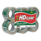 Duck® Heavy-duty Carton Packaging Tape, 3" Core, 3" X 54.6 Yds, Clear, 6-pack freeshipping - TVN Wholesale 